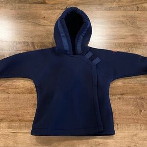 Widgeon Unisex Hooded Fleece Jacket Navy